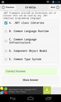 C# MCQs screenshot 3