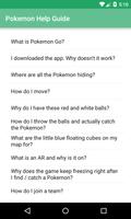 Pokemon Help Guide 海報