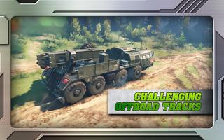 Offroad Mud Tracks Rally : Truck Driving Simulator تصوير الشاشة 1