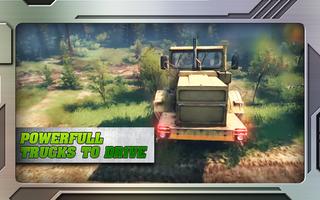 Offroad Mud Tracks Rally : Truck Driving Simulator تصوير الشاشة 2