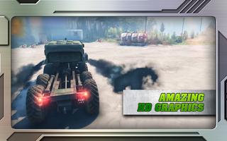 Offroad Mud Tracks Rally : Truck Driving Simulator تصوير الشاشة 3