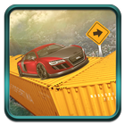 Real Car Stunts Impossible Sky Track Race Game 3D icon