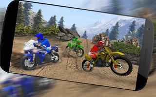 Motorbike Offroad Uphill Climb Simulator Game Free پوسٹر