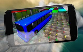 Impossible Bus Sky Driving Track Simulator 3D Game capture d'écran 2