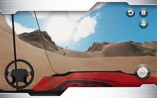 Offroad Jeep Driver : Desert Safari Offroad Rally imagem de tela 1