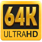 64k Ultra Hd Video Player & 64k Video UHD - 2018 icône