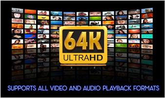 64k Ultra Hd Video Player & 64k Video UHD - 2018 Affiche