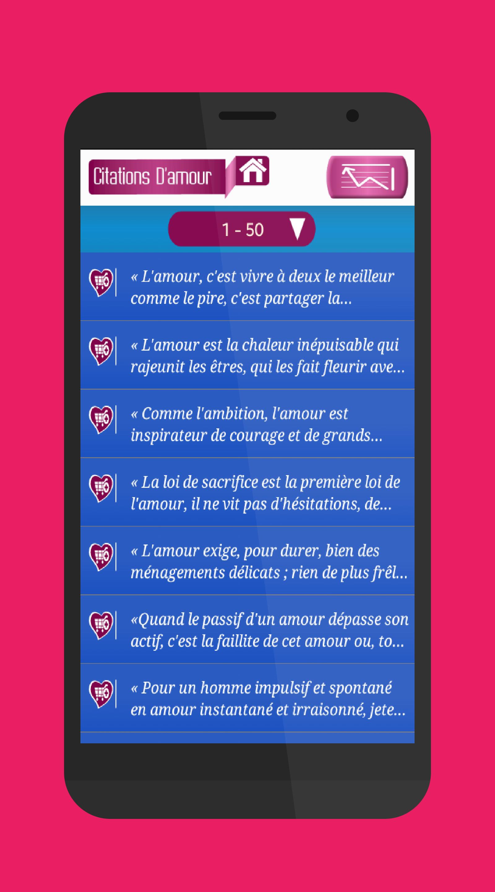 Citations D Amour For Android Apk Download