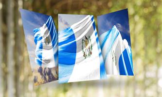 Guatemala Flag โปสเตอร์