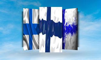 Finland Flag скриншот 1
