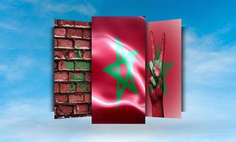 1 Schermata Morocco Flag Wallpaper