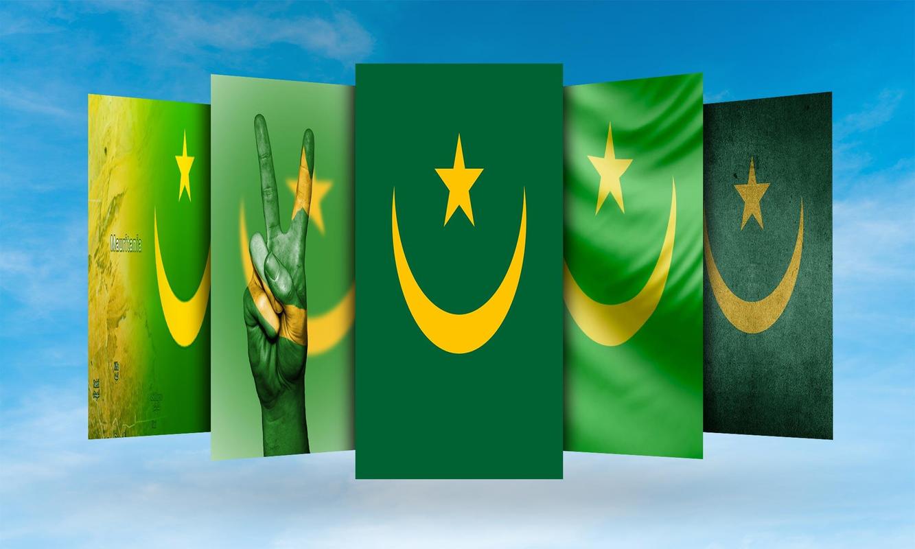 Mauritania Flag Wallpaper APK Download Gratis Personalisasi APL