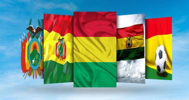 Bolivia Flag Wallpaper captura de pantalla 1