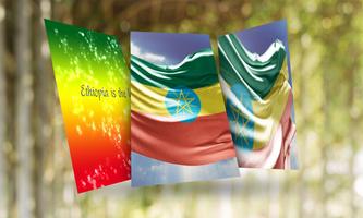 Ethiopia Flag Plakat