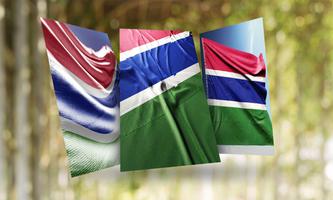 Gambia Flag Wallpaper स्क्रीनशॉट 1