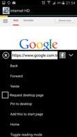 HD internet Browser capture d'écran 1