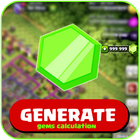 آیکون‌ Gems Clash Calculator