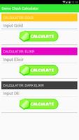 Gems Clash Calculator پوسٹر