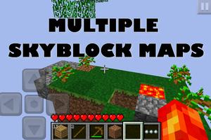 Multiple Skyblocks MCPE Maps تصوير الشاشة 1