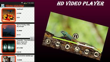 MP4 AVI 3GP HD Video Player الملصق