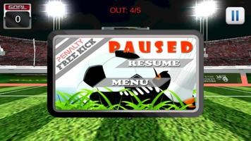 3D Penalty shot free football Screenshot 2