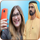 Selfie with Dubai king sheikh Mohammed APK