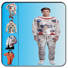 Space Photo Suit Editor Space Frame Pic Editor icône