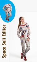 Space Photo Suit Editor Space Frame Pic Editor Affiche