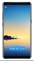 HD Wallpaper Galaxy Note8 پوسٹر