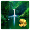 Schöne Wasserfall Live Wallpap