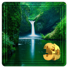 Beautiful Waterfall Live Wallp icône
