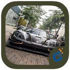Black Supercar HD Live Wallpaper アイコン