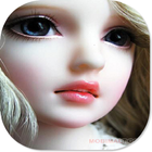 Cute Doll HD Theme icône