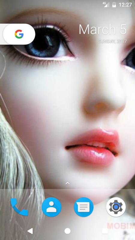 cute doll hd theme