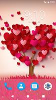 Cute Hearts Live HD Wallpapers Cartaz