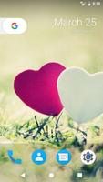 Cute Hearts Live HD Wallpapers imagem de tela 1