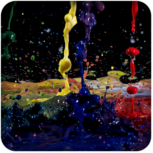 3D Ink in Water Wallpaper