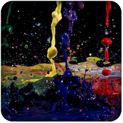 3D Ink in Water Wallpaper