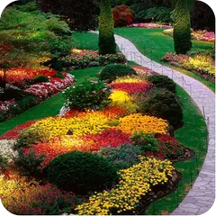 3D Natural garden Wallpaper