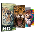 Fonds d'écran pour animaux (4k HD - fond libre) icône