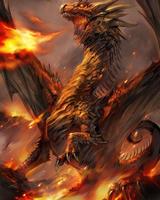 Dragon Art Wallpapers HD Plakat