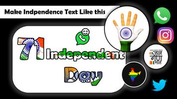 ABCD India Flag Name Art Letter Creation/Mixer capture d'écran 3