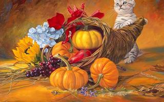 Happy Thanksgiving Wallpapers ภาพหน้าจอ 1