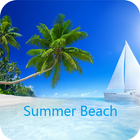 ikon Summer Beach Wallpaper