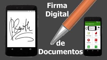 Firma Digital de Documentos 海報