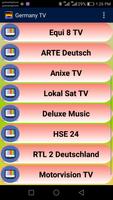 All Germany TV Channels HD capture d'écran 3