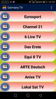 All Germany TV Channels HD capture d'écran 2