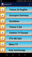 All France TV Channels captura de pantalla 1