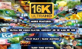 16k Ultra Hd Video Player (16k UHD) 2018 截图 2