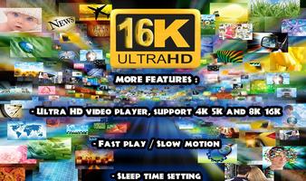 16k Ultra Hd Video Player (16k UHD) 2018 imagem de tela 2